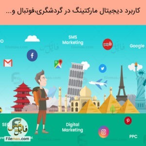 کاربرد دیجیتال مارکتینگ در گردشگری، هتلداری، فوتبال و سالن های آرایش