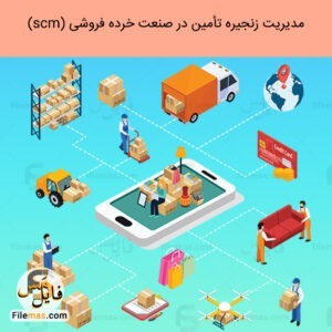 پاورپوینت مقاله مدیریت زنجیره تأمین خرده فروشی (scm)