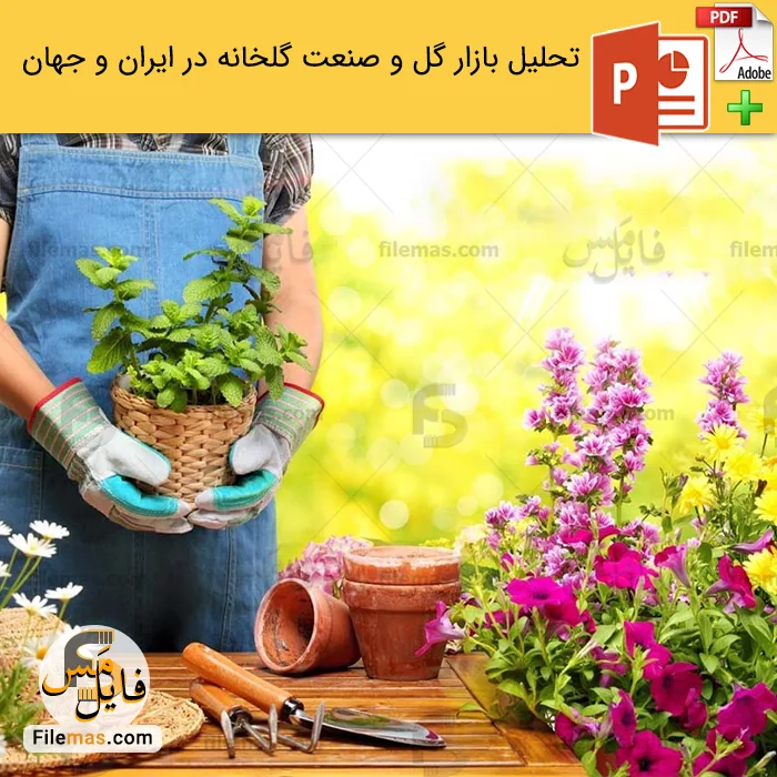 تحلیل بازار گل و گیاهان زینتی + صنعت گلخانه در ایران و جهان