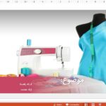 قالب پاورپوینت طراحی لباس