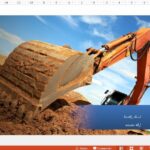 قالب پاورپوینت خاکبرداری