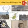 پاورپوینت پروژه تحلیل روستای روح آباد در خراسان رضوی
