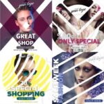 مجموعه 50 طرح ست کاور پست اینستاگرام مدلینگ فروشگاهی