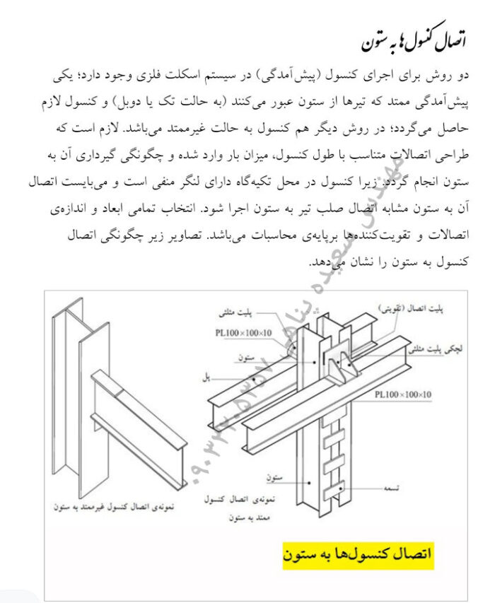 بررسی اتصالات سازه های فولادی pdf