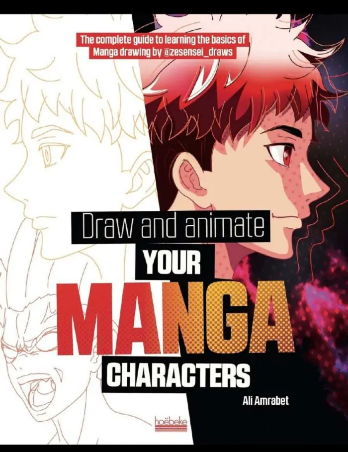 آموزش طراحی مانگا و انیمه zesensei draws manga (زبان اصلی)