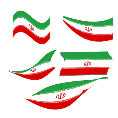 تصویر طرح پرچم ایران png